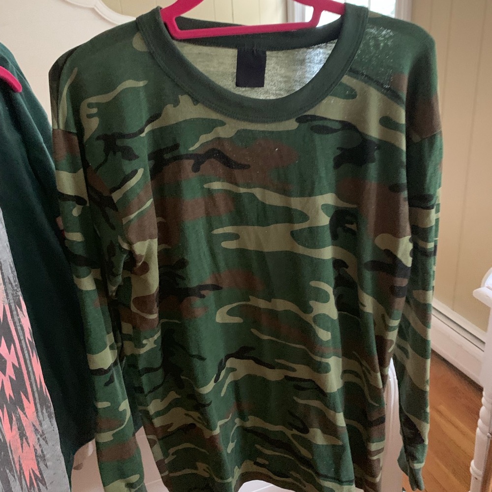 Camouflage long sleeve from urban outfitters